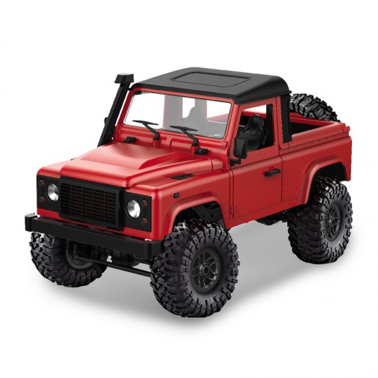 MN D91 1:12 KIT Version, Hobby Grade, Landrover Defender Red